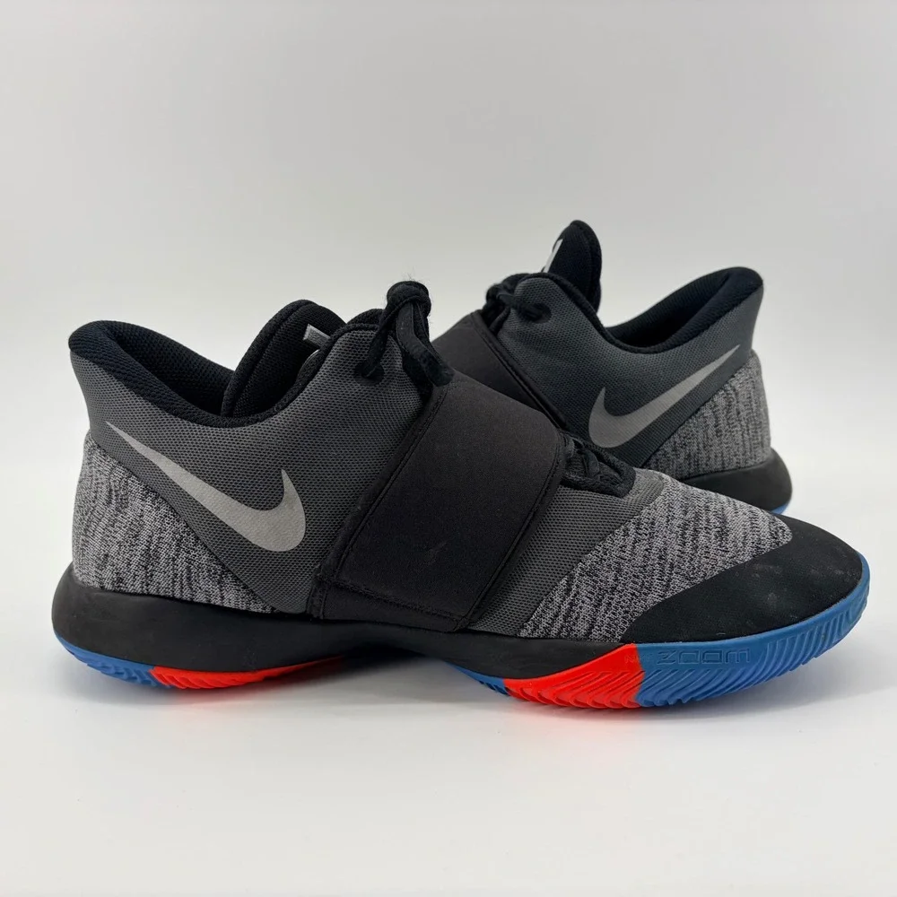 Nike KD Trey 5 VI Black/Metallic Silver size 12 AA7067-002 Mens Basketball Shoe